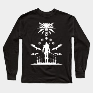 Wolf Witcher Long Sleeve T-Shirt